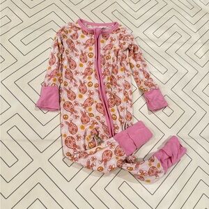 Dreamy Zzz Hippie Easter Zipper Pajama